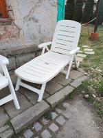 Zahradní lehátko skládací plastové      