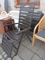 Skládací zahradní křesla skladem 2 kusy 