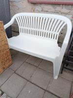 Plastové zahradní lavička               